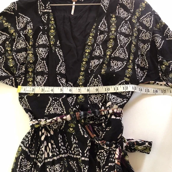 free people wrap maxi dress - Picture 4 of 9